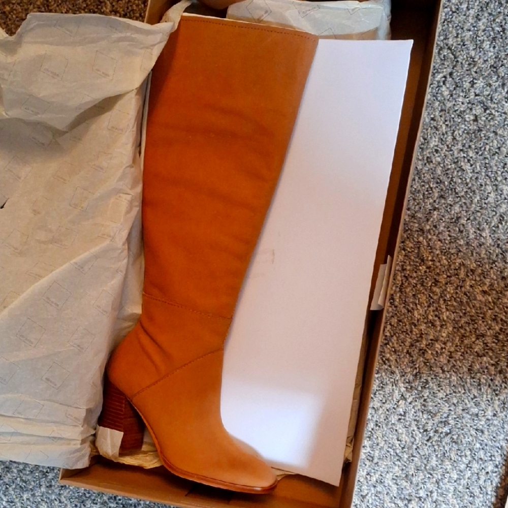 Women's Tan Knee-High Dolce Vita Boots NWT